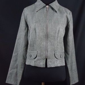 Vintage All That Jazz, Crop Zip Up Jacket 90's